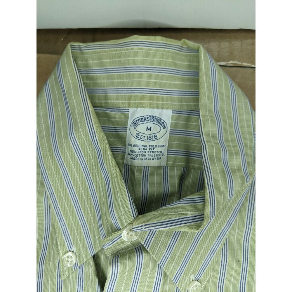 Men's Brooks Brothers Slim Fit Stretch Long Sleeve Button Down Shirt, Medium